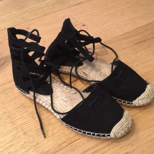 Black Swede sandals
